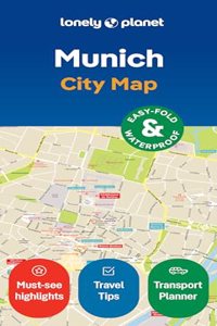 Lonely Planet Munich City Map 2