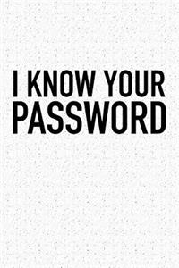 I Know Your Password