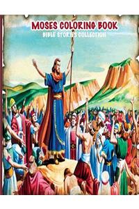 Moses Coloring Book Bible Stories Collection