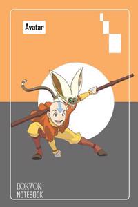 Notebook: Avatar Medium College Ruled Notebook 129 Pages Lined 7 X 10 in (17.78 X 25.4 CM)