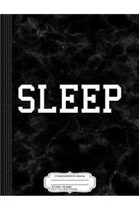 Sleep Composition Notebook
