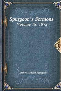 Spurgeon's Sermons Volume 18
