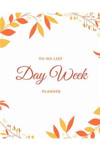To-Do List Day and Week Planner