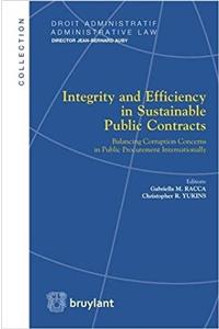 Integrity and Efficiency in Sustainable Public Contracts