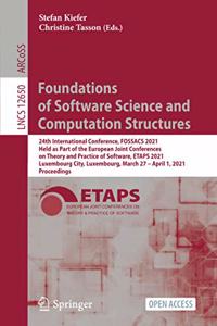 Foundations of Software Science and Computation Structures