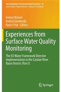 Experiences from Surface Water Quality Monitoring