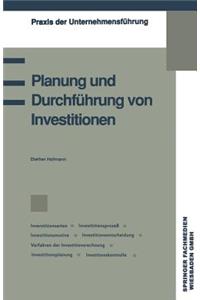 Planung Und Durchführung Von Investitionen