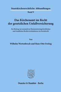 Das Kirchenamt Im Recht Der Gesetzlichen Unfallversicherung