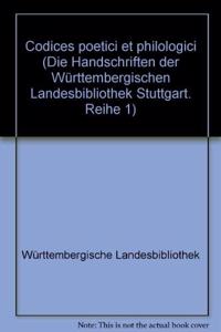 Die Handschriften Der Wurttembergischen Landesbibliothek Stuttgart