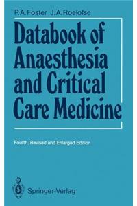 Databook of Anaesthesia and Critical Care Medicine