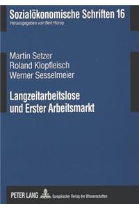 Langzeitarbeitslose Und Erster Arbeitsmarkt