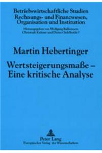 Wertsteigerungsmaße - Eine Kritische Analyse
