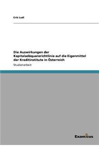 Die Auswirkungen der Kapitaladäquanzrichtlinie auf die Eigenmittel der Kreditinstitute in Österreich