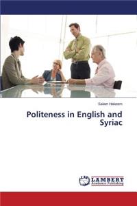 Politeness in English and Syriac