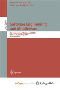 Software Engineering and Middleware