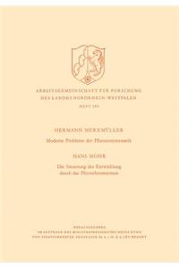 Moderne Probleme der Pflanzensystematik