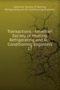 Transactions - American Society of Heating, Refrigerating and Air-Conditioning Engineers