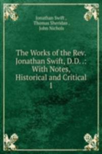Works of the Rev. Jonathan Swift, D.D.