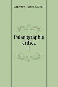 Palaeographia critica