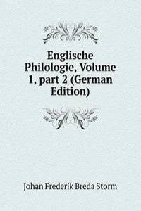 Englische Philologie, Volume 1, part 2 (German Edition)