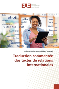 Traduction commentée des textes de relations internationales