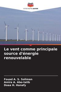 vent comme principale source d'énergie renouvelable