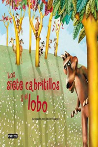 Los siete cabritillos y el lobo: Cartone