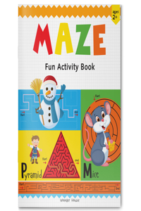 Maze: Fun Activity Book