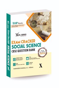 CBSE Question Bank Exam Cracker SOCIAL SCIENCE for Class 10 for 2024-2025 Session(XCEL Series )
