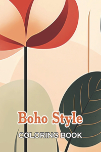 Boho Style Coloring Book