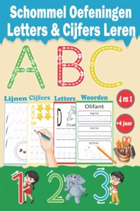 Schommel Oefeningen, Letters en Cijfers Leren Vanaf 4 Jaar