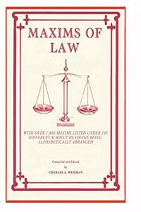 Maxims of Law