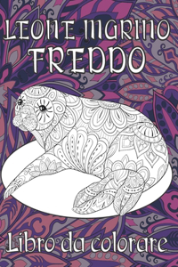 Leone marino freddo - Libro da colorare ✏️