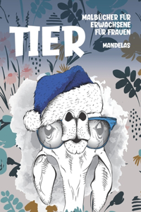 Malbücher für Erwachsene für Frauen - Mandelas - Tier