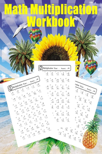 Math Multiplication Workbook