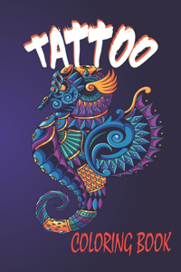 Tattoo Coloring Book