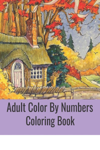 Adult Color By Numbers Coloring Book