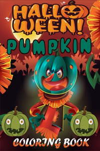 Halloween Pumpkin Coloring Book