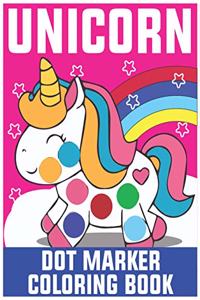 Unicorn Dot Marker Coloring Book