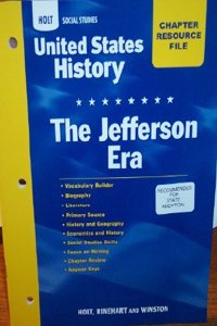 Crf Jefferson Era Hss: Us Hist 2006