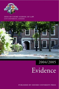 Evidence 2004/2005