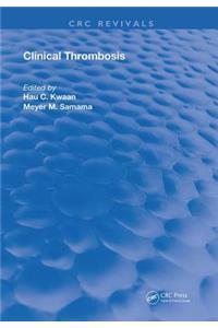 Clinical Thrombosis