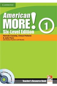 American More! Six-Level Edition Level 1 Teacher's Resource Book with Testbuilder CD-Rom/Audio CD