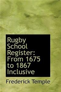 Rugby School Register