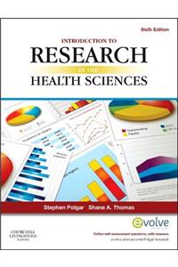 Introduction to Research in the Health Sciences