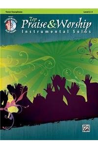 Top Praise & Worship Instrumental Solos - Ten. Sax