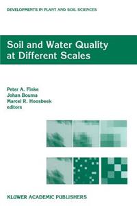 Soil and Water Quality at Different Scales