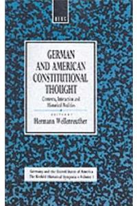 German and American Constitutional Thought