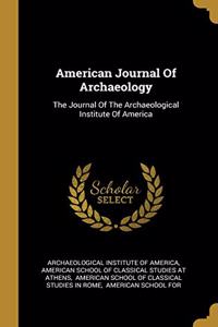 American Journal Of Archaeology