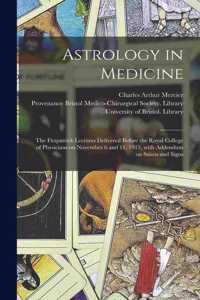 Astrology in Medicine